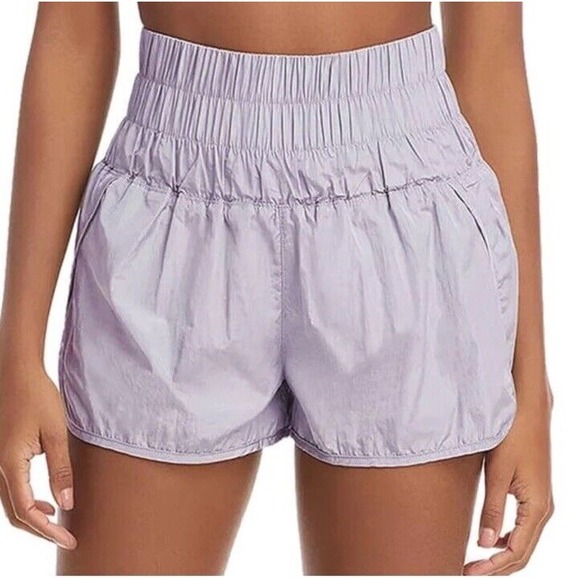 Free People Pants - Free People Movement The Way Home Shorts Lavender Women's‎ Size L